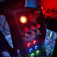 Button box sim racing