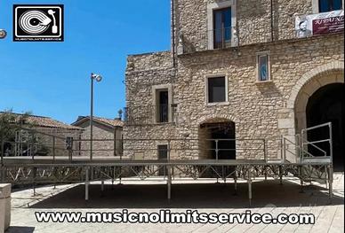 palco per eventi 12x10