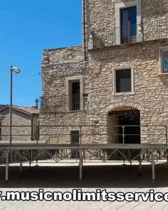 palco per eventi 12x10