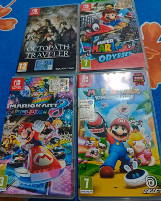 4x giochi per Nintendo Switch