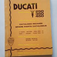 Ducati 50 - 900 1951-90 catalogo ricambi originale
