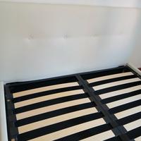 letto contenitore matrimoniale + materazzo