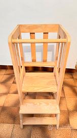 Scaletta Torre Montessori regolabile