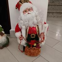 Babbo Natale con carillon a corda