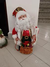 Babbo Natale con carillon a corda