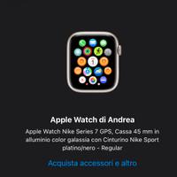 ⌚ Apple Watch Nike Series 7 – 45mm GPS