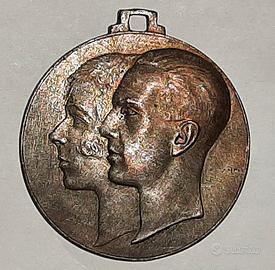 Medaglia del matrimonio Umberto II e Maria Savoia