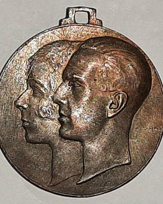 Medaglia del matrimonio Umberto II e Maria Savoia
