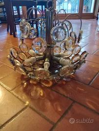 Lampadario Oscar Torlasco vintage 