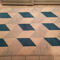 Tappeto Maisons du monde 140x200 blu e grigio