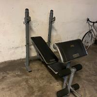 Panca palestra multi funzione