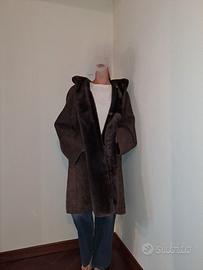 Cappotto in vero montone double-face artigianale