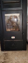 stufa a pellet Italia 14 kW modello Canada 