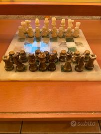 Scacchiera in marmo 37x37