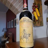 Bottiglia retrò di Chianti Classico San Felice