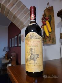 Bottiglia retrò di Chianti Classico San Felice