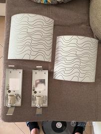 Coppia applique da parete