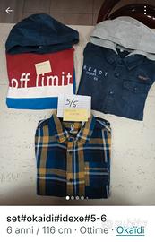 abbigliamento bambino 5-6 anni 