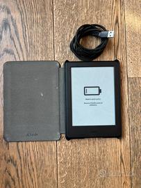 Kindle paperwhite con cover e cavo