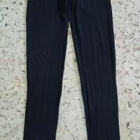 leggins cotone elasticizzato nero