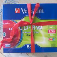 10 cd riscrivibili Verbatim NUOVI 