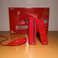 NINTENDO WII EDIZIONE LIMITATA MARIO BROS ROSSA