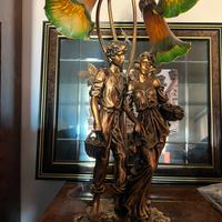 Lampada vintage + quadro