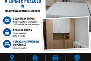 stanza matrimoniale disponibile solo DONNE 