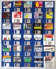 NN.30 FLOPPY DISK DS DD AMIGA 500 ORIGINALI LOTTO
