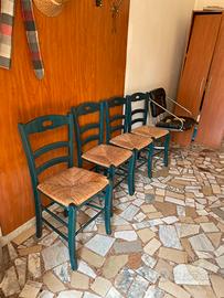 Sedie arte povera
