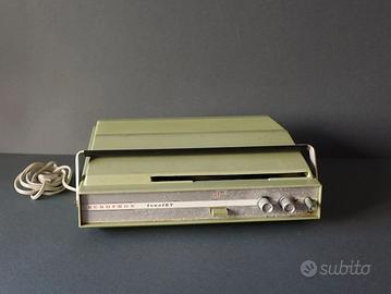 Vintage mangia dischi 45 / 33 giri Europhon jet 70