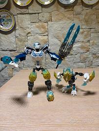 LEGO Bionicle G2 Kopaka and Melum 99% Completo