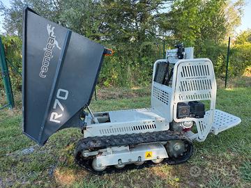 motocarriola cingolata idraulica motore honda
