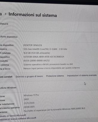 Setup Completo PC Breunor i5 12ª Gen + Monitor LG