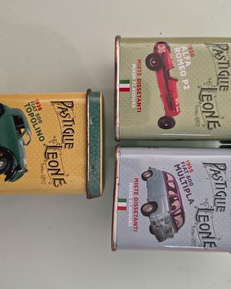 3 latte caramelle leone collezione