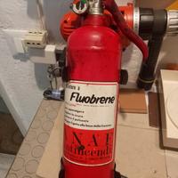 ESTINTORE  per macchina a Fluobrene. 