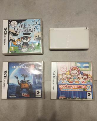 Nintendo Ds lite + 3 giochi 