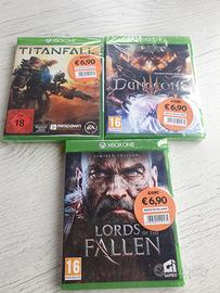 Lotto 3 Giochi Xbox One Nuovi e Sigillati