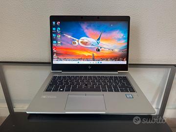 NOTEBOOK HP ELITEBOOK 8CORE LOGICI DISPLAY LINEATO