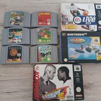 GIOCHI NINTENDO 64 CON BOX SCATOLA GIG PAL ITA N64