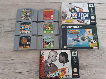 GIOCHI NINTENDO 64 CON BOX SCATOLA GIG PAL ITA N64