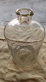 Damigiana vintage in vetro anni 30 litri 3