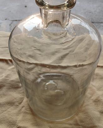 Damigiana vintage in vetro anni 30 litri 3