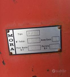 Muletto 50 quintali diesel da ricondizionare