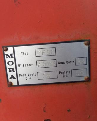 Muletto 50 quintali diesel da ricondizionare