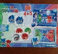 PJMASKS puzzle, memory, domino, cubi