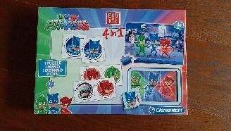 PJMASKS puzzle, memory, domino, cubi