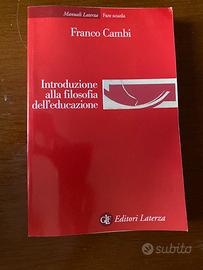 Introduzione alla filosofia dell’educazione