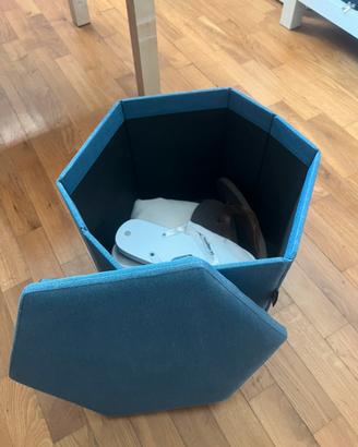 POUF CONTENITORE IKEA