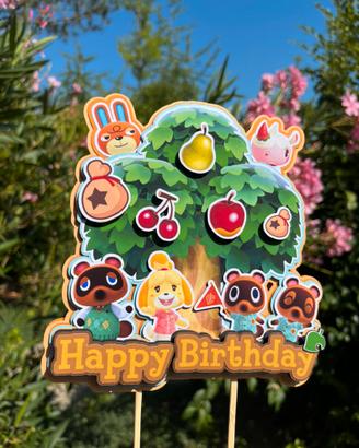 Cake Topper Animal Crossing